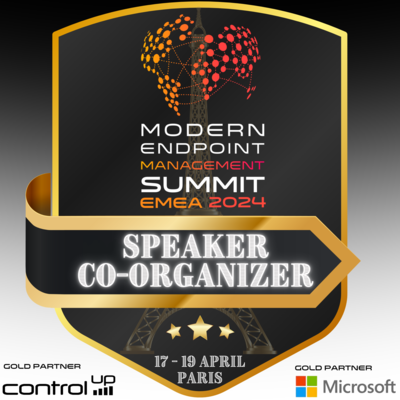 Endpoint Management SUMMIT 2024 Co-Organizer & Speaker